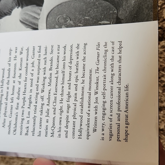 James Garner and Jon Winokur Hardback Book - The Garner Files - Picture 3 of 6